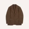 Brown Heavy Cotton Twill Games Blazer Mk. I -Drakes Shop DR2A2C23537 03300 1