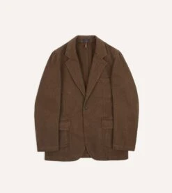 Brown Heavy Cotton Twill Games Blazer Mk. I