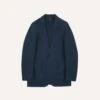 Navy Cotton Linen Games Blazer Mk. I -Drakes Shop DR2A2C24117 01250 1