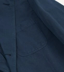 Navy Cotton Linen Games Blazer Mk. I -Drakes Shop DR2A2C24117 01250 4