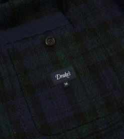 Blackwatch Harris Tweed Games Blazer Mk. VII -Drakes Shop DR2A2F22874 02303 7