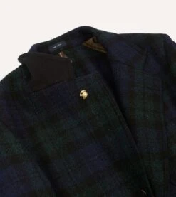Blackwatch Harris Tweed Games Blazer Mk. VII -Drakes Shop DR2A2F22874 02303 8