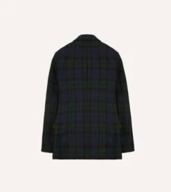 Blackwatch Harris Tweed Games Blazer Mk. VII -Drakes Shop DR2A2F22874 02303 9