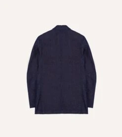 Stone Wash Denim Games Blazer Mk. IV -Drakes Shop DR2A2F24002 01250 7