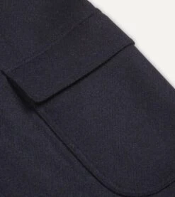 Navy Harris Tweed Games Blazer Mk. VII -Drakes Shop DR2A2H 22689 01 253 3