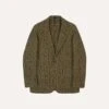 Brown And Green Check Tweed Games Blazer Mk. VII -Drakes Shop DR2A2H22990 01303 1