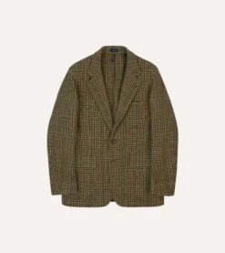 Brown And Green Check Tweed Games Blazer Mk. VII
