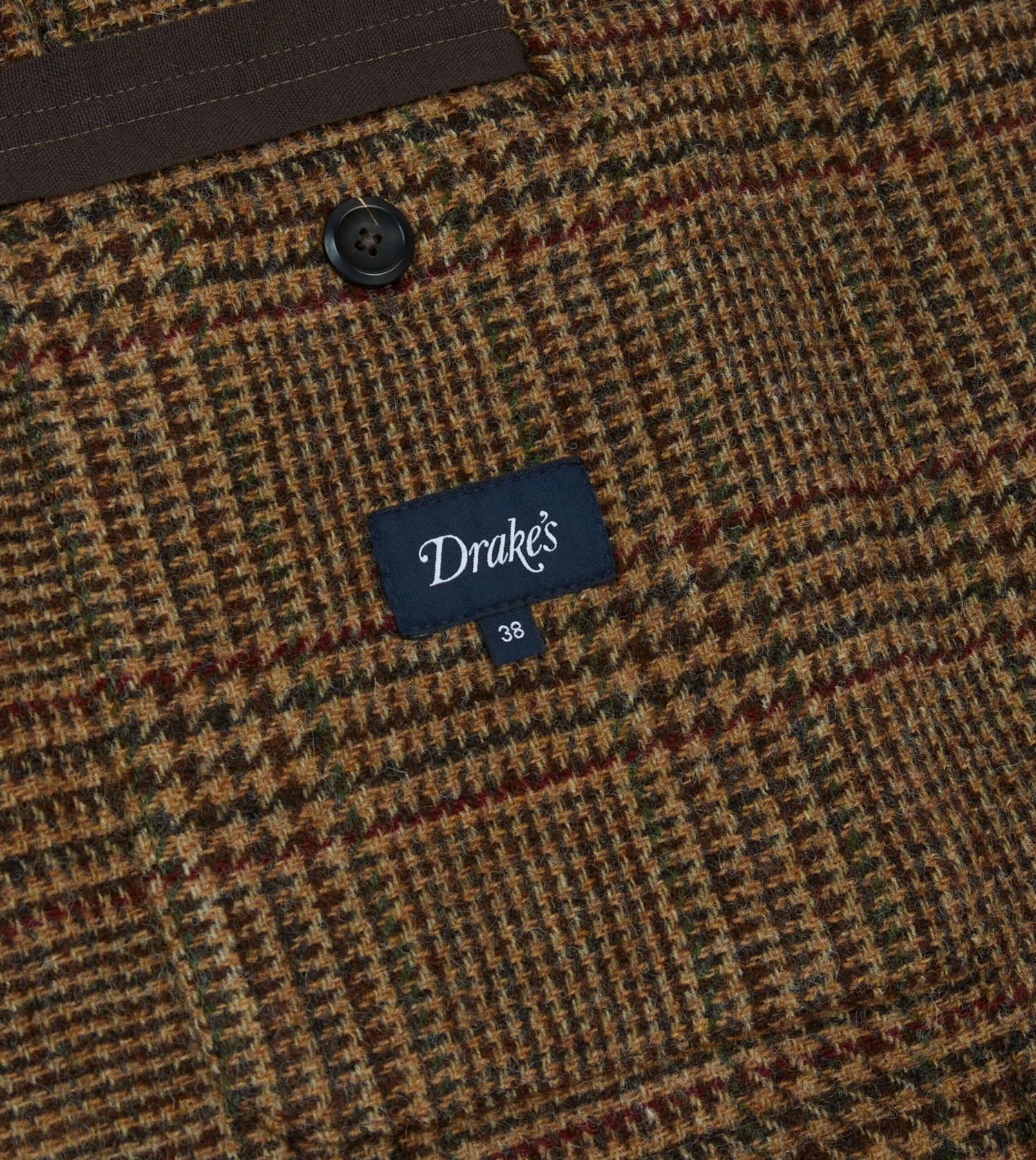 Brown And Red Prince Of Wales Check Tweed Games Blazer Mk. VII 10 Brown And Red Prince Of Wales Check Tweed Games Blazer Mk. VII - Image 8