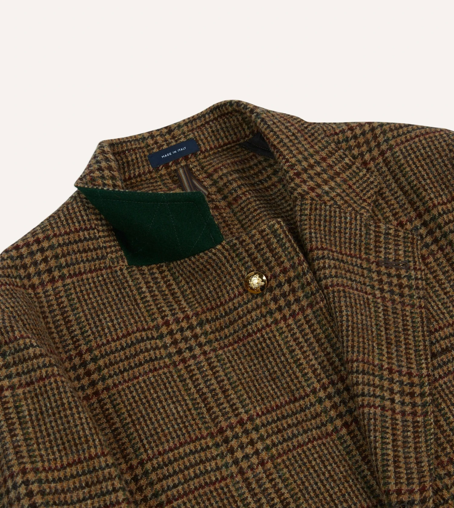 Brown And Red Prince Of Wales Check Tweed Games Blazer Mk. VII 6 Brown And Red Prince Of Wales Check Tweed Games Blazer Mk. VII - Image 4
