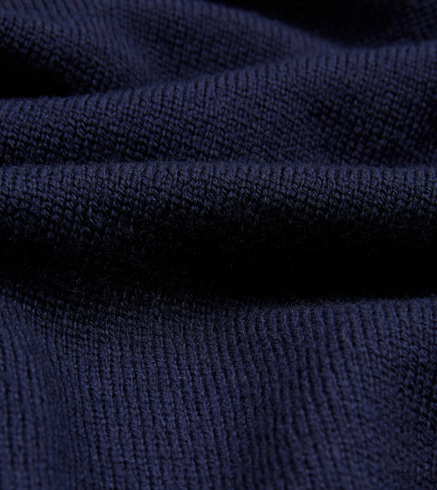 Navy Merino Wool Knitted Vest 4 Navy Merino Wool Knitted Vest - Image 2