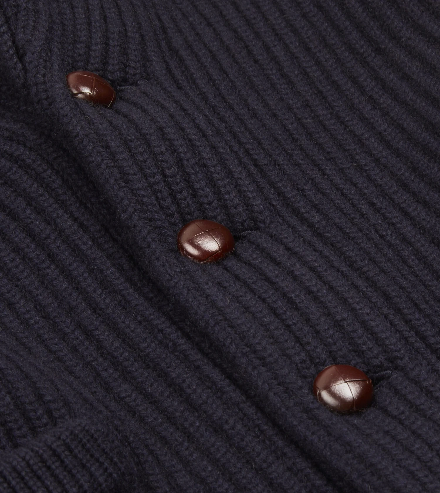 Navy Cashmere Shawl Collar Cardigan 6 Navy Cashmere Shawl Collar Cardigan - Image 4