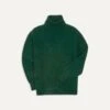 Forest Green Lambswool Submariner Roll Neck Jumper