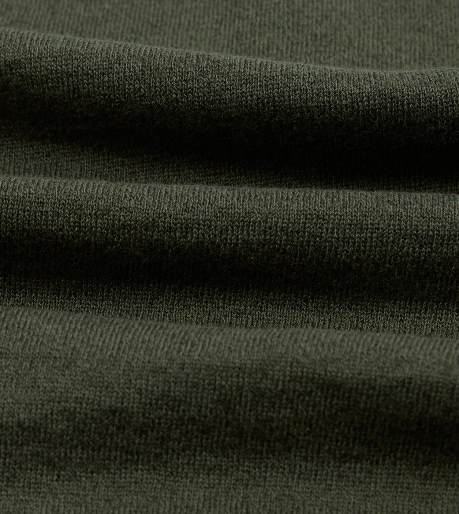 Olive Knitted Linen-Cotton Short-Sleeve Polo Shirt 4 Olive Knitted Linen-Cotton Short-Sleeve Polo Shirt - Image 2