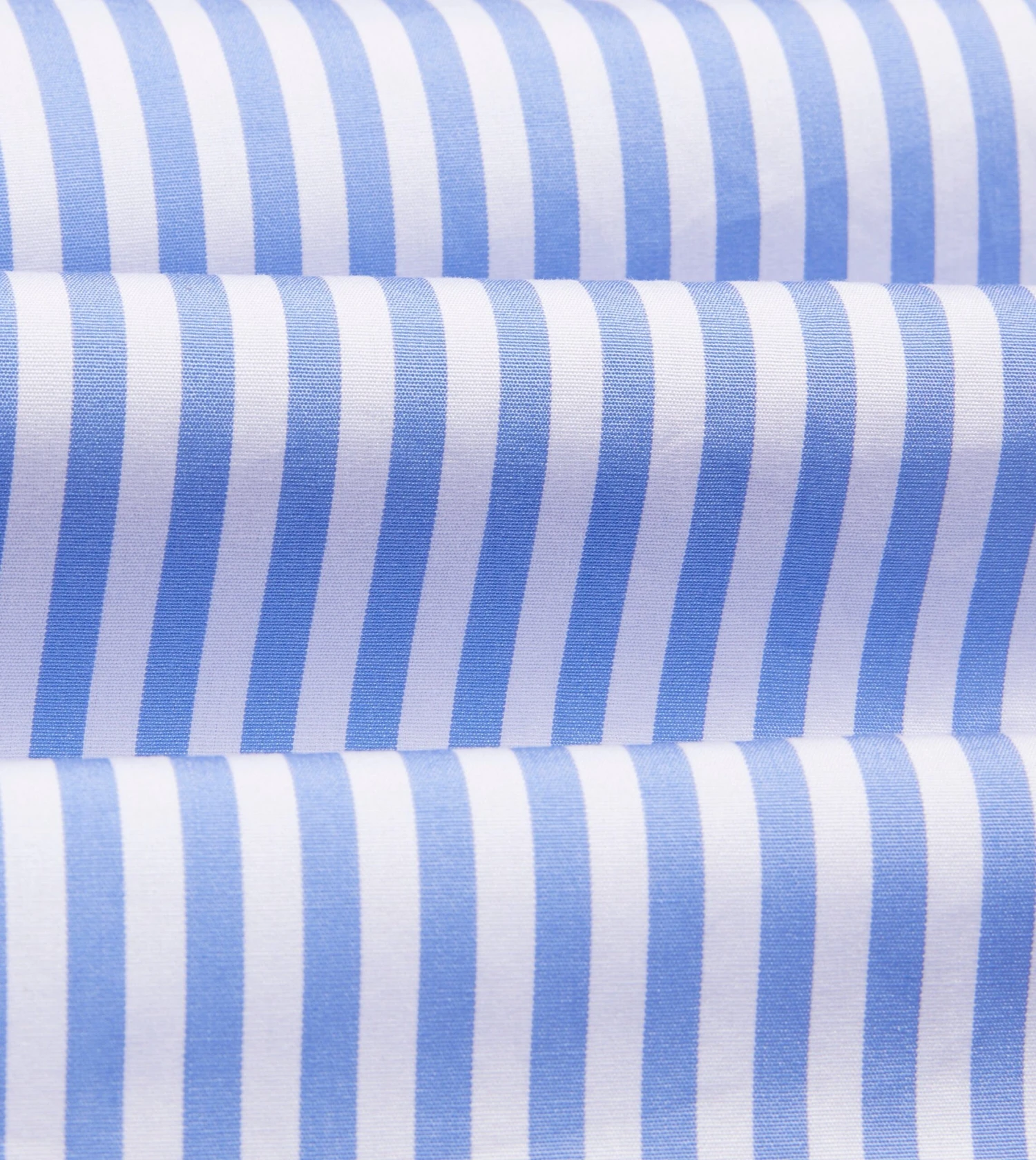 Blue Bengal Stripe Cotton Poplin Button-Down Shirt 4 Blue Bengal Stripe Cotton Poplin Button-Down Shirt - Image 2