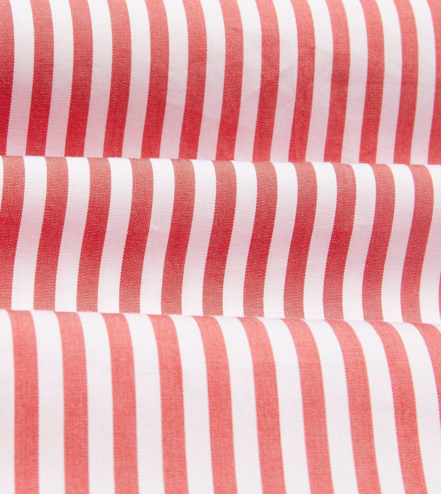 Red Bengal Stripe Cotton Poplin Button-Down Shirt 4 Red Bengal Stripe Cotton Poplin Button-Down Shirt - Image 2