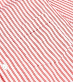 Red Bengal Stripe Cotton Poplin Button-Down Shirt 12 Red Bengal Stripe Cotton Poplin Button-Down Shirt -Drakes Shop DR2A4A21796 03702 4