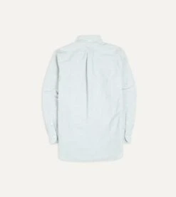 Green Cotton Oxford Cloth Button-Down Shirt -Drakes Shop DR2A4A21843 12400 6