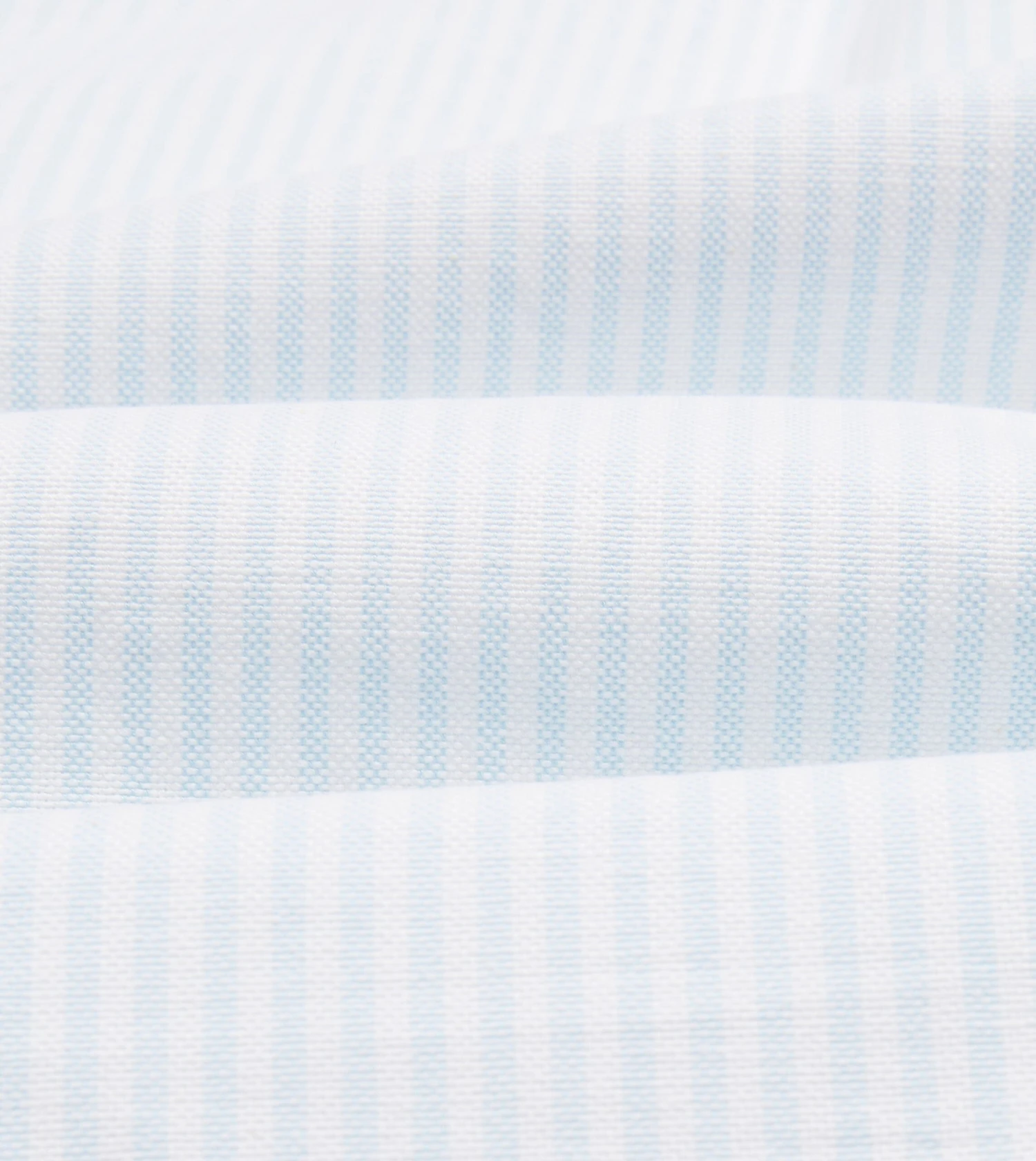 Sky Ticking Stripe Cotton Oxford Cloth Button-Down Shirt 4 Sky Ticking Stripe Cotton Oxford Cloth Button-Down Shirt - Image 2