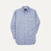 Navy Pinpoint Oxford Cotton Cloth Button-Down Shirt -Drakes Shop DR2A4A22446 06250 1