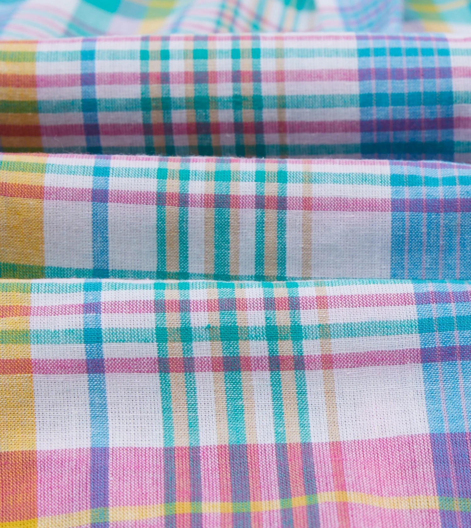 Green Madras Check Cotton Button-Down Shirt 4 Green Madras Check Cotton Button-Down Shirt - Image 2