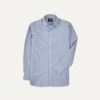 Blue Cotton Oxford Cloth Long Point Collar Shirt 2 Blue Cotton Oxford Cloth Long Point Collar Shirt -Drakes Shop DR2A4C22944 02250 1