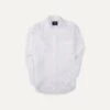 White Linen Spread Collar Shirt 2 White Linen Spread Collar Shirt -Drakes Shop DR2A4E21915 01000 1