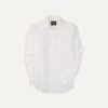 Ecru Linen Spread Collar Shirt 2 Ecru Linen Spread Collar Shirt -Drakes Shop DR2A4E21915 02050 1