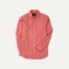 Pink Linen Spread Collar Shirt 1 Pink Linen Spread Collar Shirt -Drakes Shop DR2A4E21915 05990 1