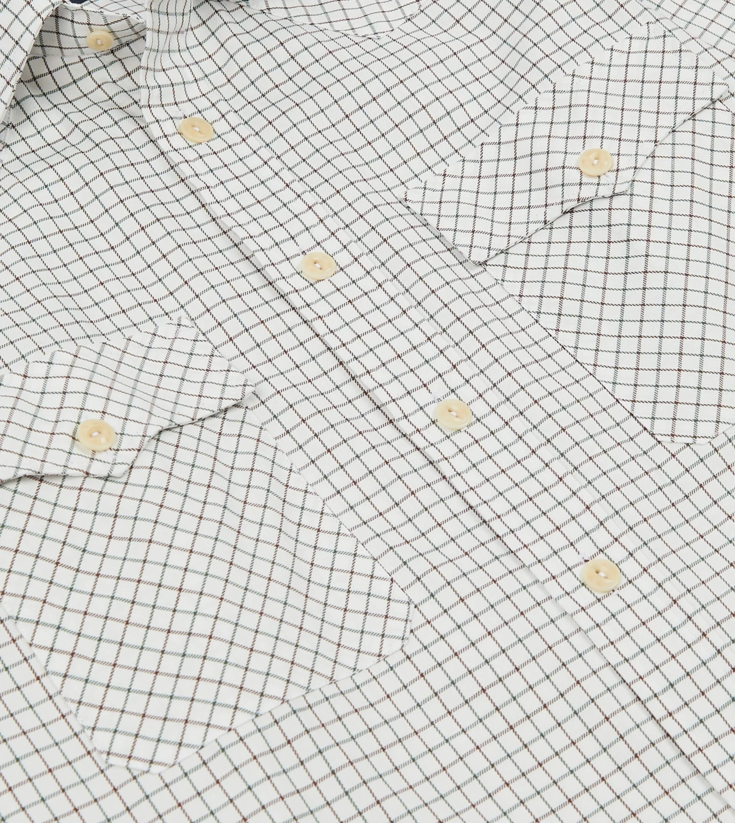 Tattersall Cotton Two-Pocket Western Shirt 6 Tattersall Cotton Two-Pocket Western Shirt - Image 4