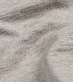 Grey Flamé Cotton Crew Neck Hiking T-Shirt -Drakes Shop DR2A5A23054 03600 2