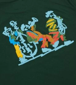 ALD / Drake's Green Blues Tee -Drakes Shop DR2A5A23675 02400 5