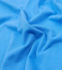 Washed Blue Cotton Crew Neck Hiking T-Shirt -Drakes Shop DR2A5A24090 01200 2