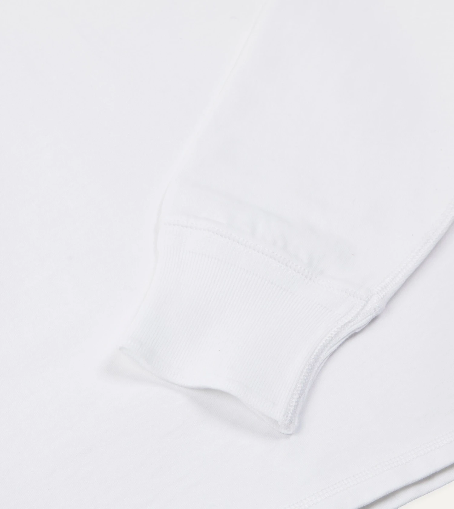 White Cotton Long-Sleeve Hiking T-Shirt 6 White Cotton Long-Sleeve Hiking T-Shirt - Image 4