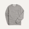 Grey Cotton Long-Sleeve Hiking Sweatshirt -Drakes Shop DR2A5B22566 02600 1