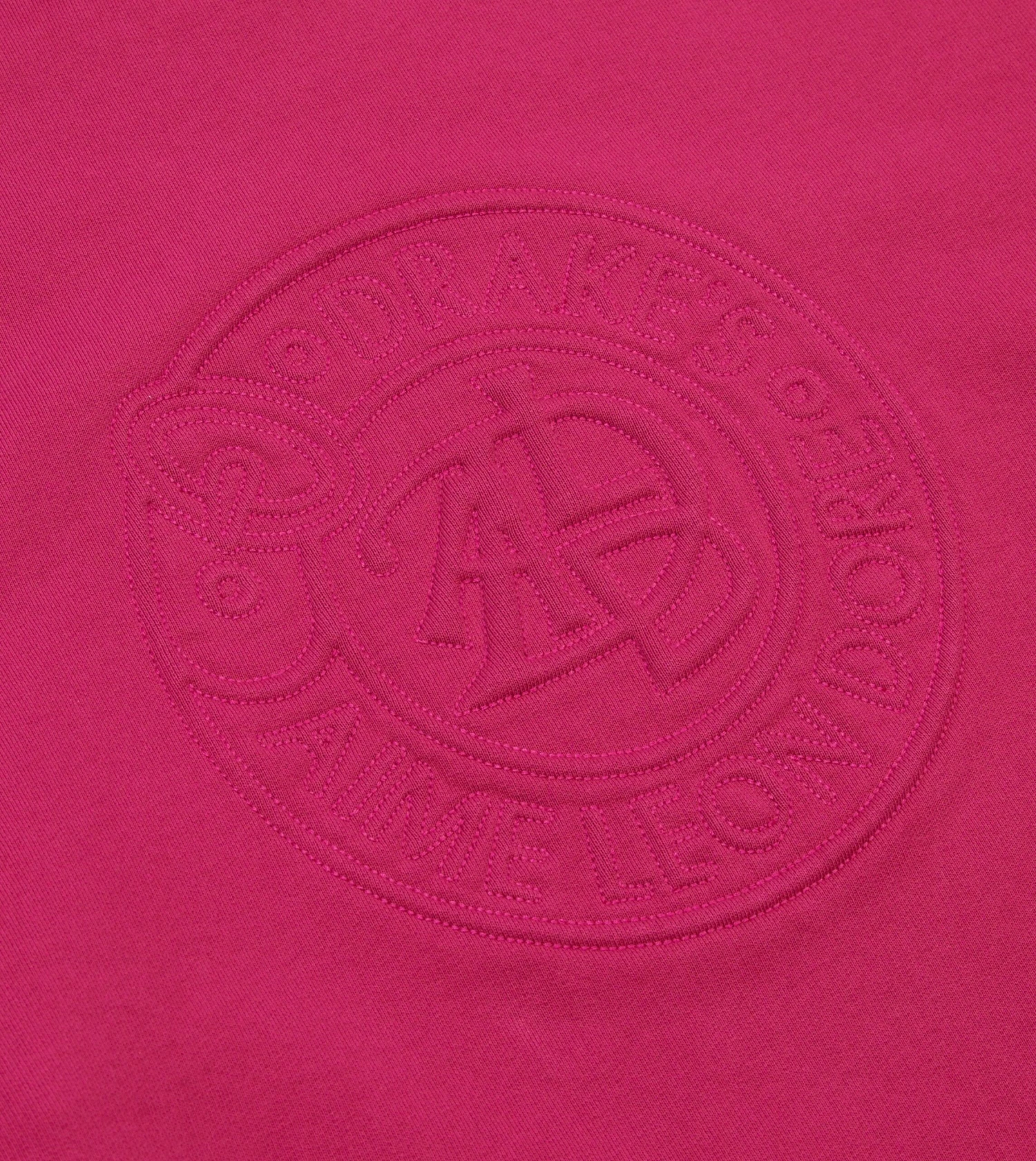 ALD / Drake's Fuchsia Embossed Crewneck Sweatshirt 6 ALD / Drake's Fuchsia Embossed Crewneck Sweatshirt - Image 4
