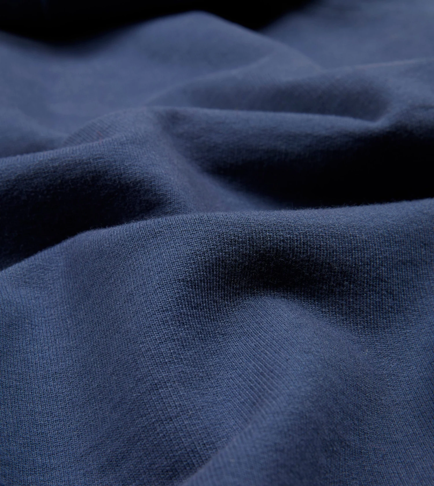 Navy Cotton Hooded Sweatshirt 4 Navy Cotton Hooded Sweatshirt - Image 2