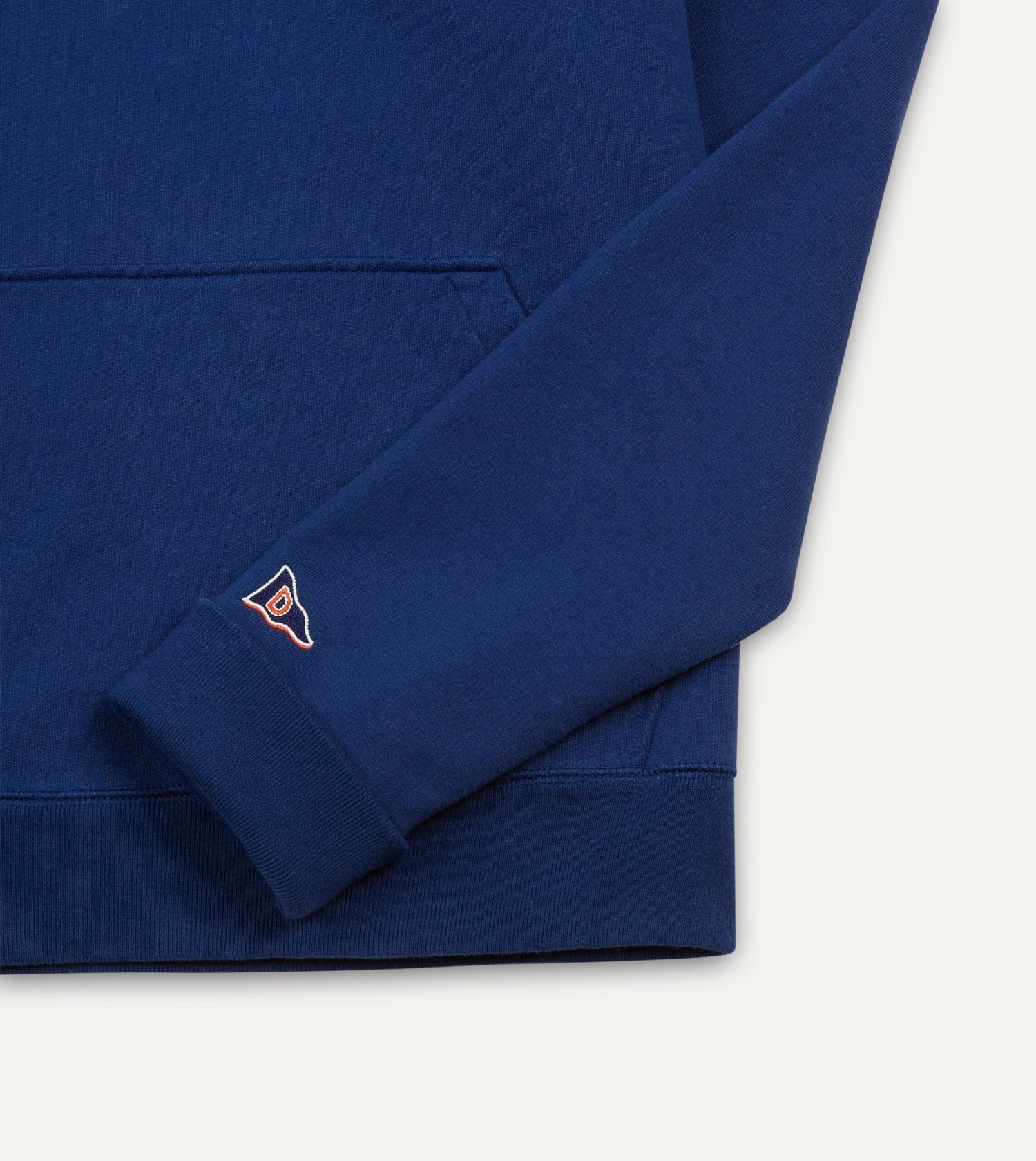 Navy Cotton Hooded Sweatshirt 7 Navy Cotton Hooded Sweatshirt - Image 5