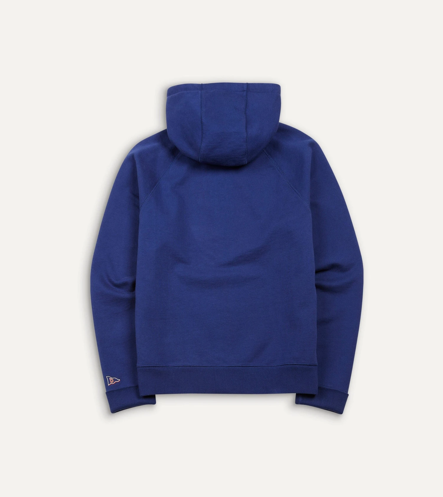 Navy Cotton Hooded Sweatshirt 6 Navy Cotton Hooded Sweatshirt - Image 4