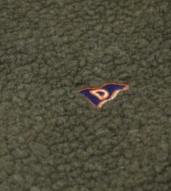 Green Boucle Wool Zip Fleece Jacket 12 Green Boucle Wool Zip Fleece Jacket -Drakes Shop DR2A5L21265 03200 5