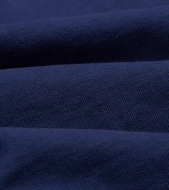 Navy Cotton Quarter Zip Sweatshirt -Drakes Shop DR2A5M 21565 04 250 2