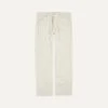 Ecru Japanese Selvedge Needlecord Five-Pocket Trousers -Drakes Shop DR2A6A20940 02050 1