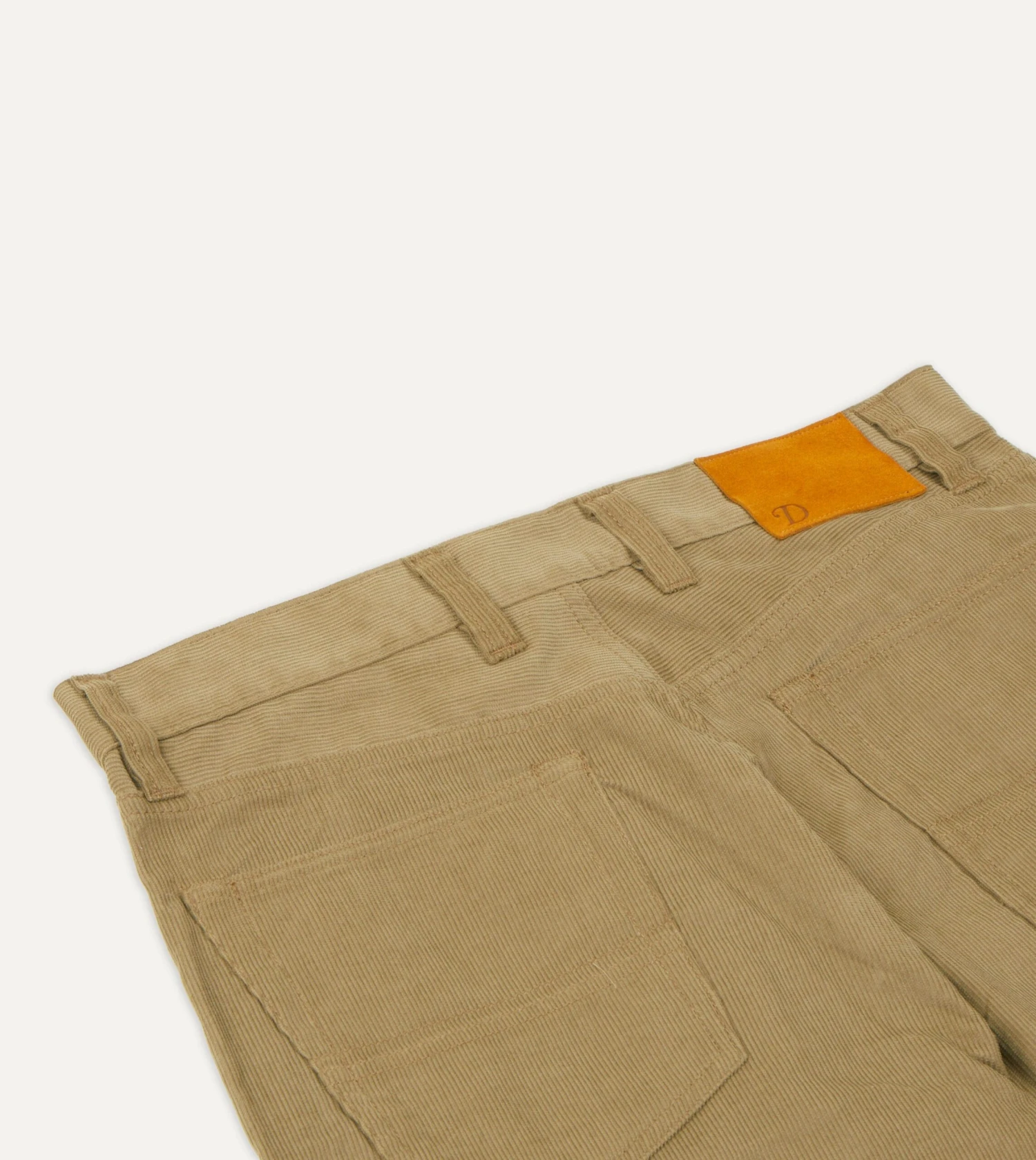 Tobacco Japanese Selvedge Needlecord Five-Pocket Trousers 7 Tobacco Japanese Selvedge Needlecord Five-Pocket Trousers - Image 5