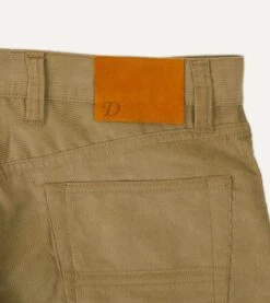 Tobacco Japanese Selvedge Needlecord Five-Pocket Trousers 14 Tobacco Japanese Selvedge Needlecord Five-Pocket Trousers -Drakes Shop DR2A6A20940 08300 7