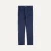Navy Lightweight Cotton Canvas Five-Pocket Jeans -Drakes Shop DR2A6A22136 01250 1 LR