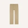 Sand Textured Cotton Flat Front Chino -Drakes Shop DR2A6B22665 04500 1