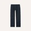 Navy Heavy Cotton Twill Games Trousers -Drakes Shop DR2A6B23537 01250 1
