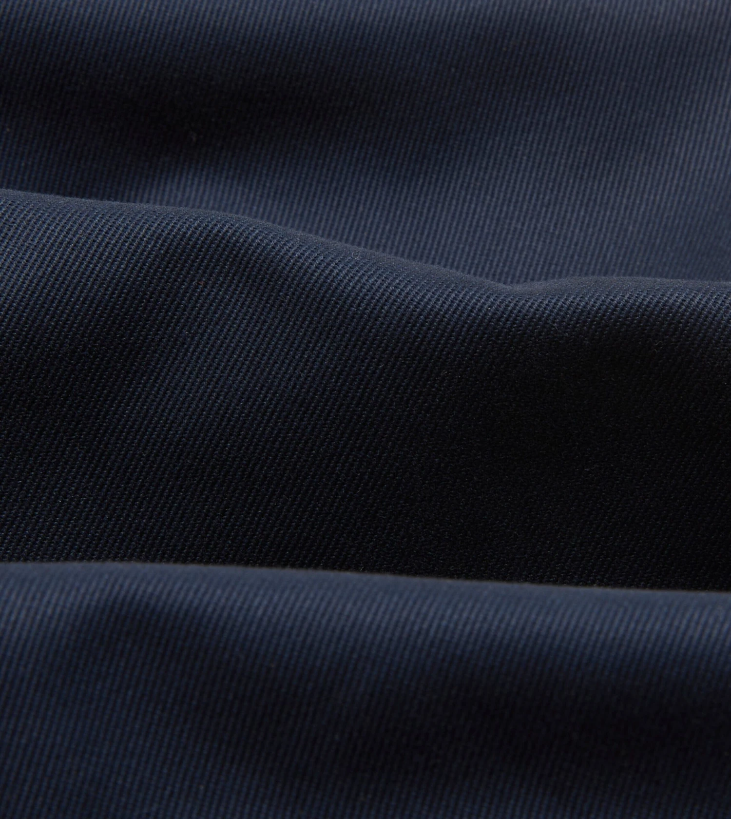 Navy Cotton Drill Flat Front Trouser 4 Navy Cotton Drill Flat Front Trouser - Image 2