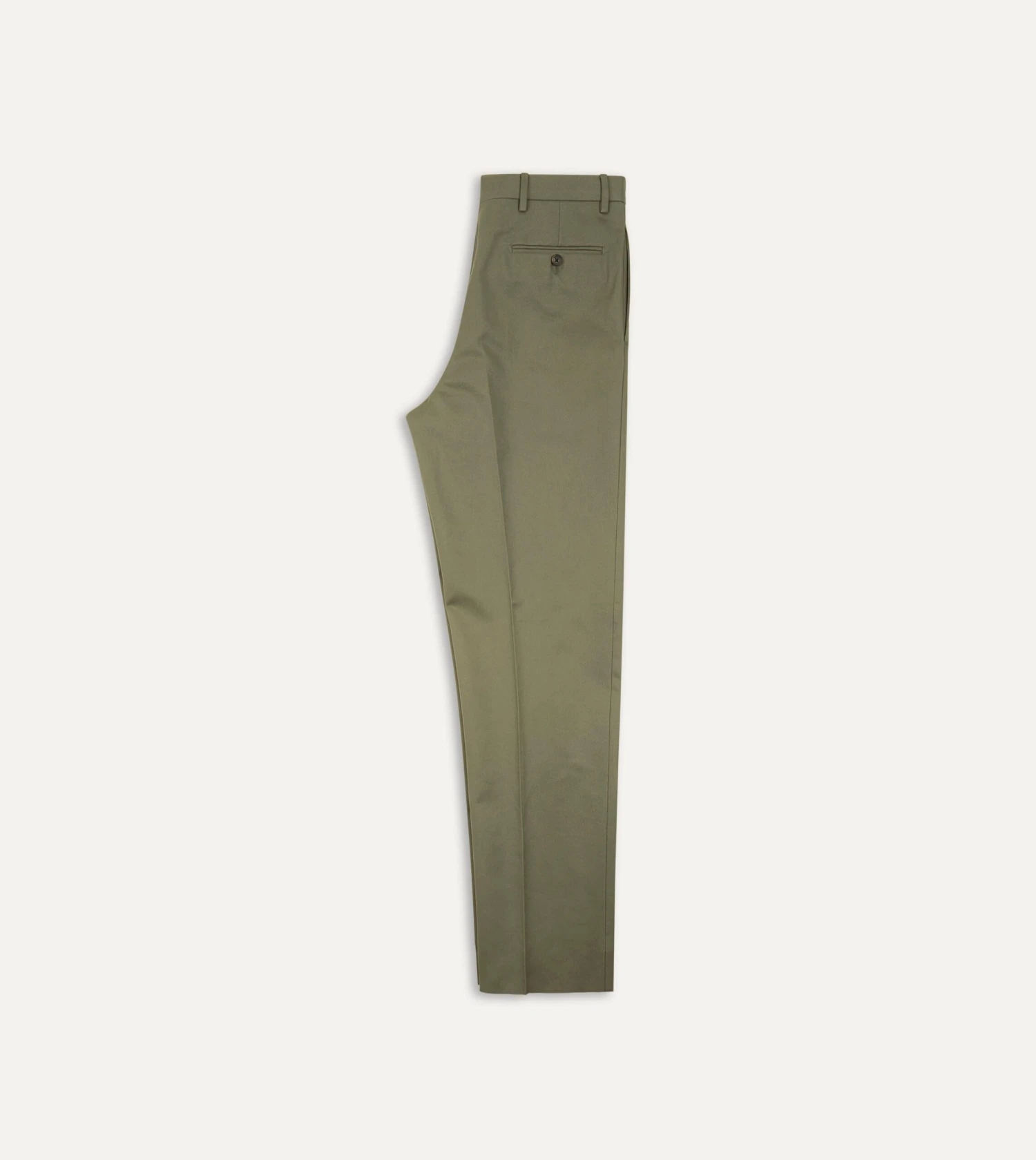 Lovat Cotton Drill Flat Front Trouser 7 Lovat Cotton Drill Flat Front Trouser - Image 5