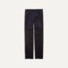 Navy Mid-Wale Corduroy Flat Front Trouser -Drakes Shop DR2A6D21376 01250 1