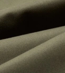 Lovat Cotton Drill Single Pleat Trouser -Drakes Shop DR2A6E21375 02400 2